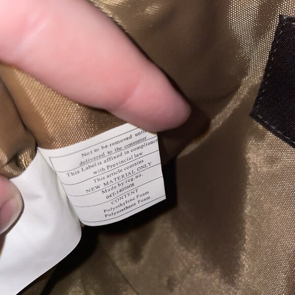 LUG Brown Quilted Travel Casual Adjustable Somersault Crossbody Bag Purse - Picture 10 of 10